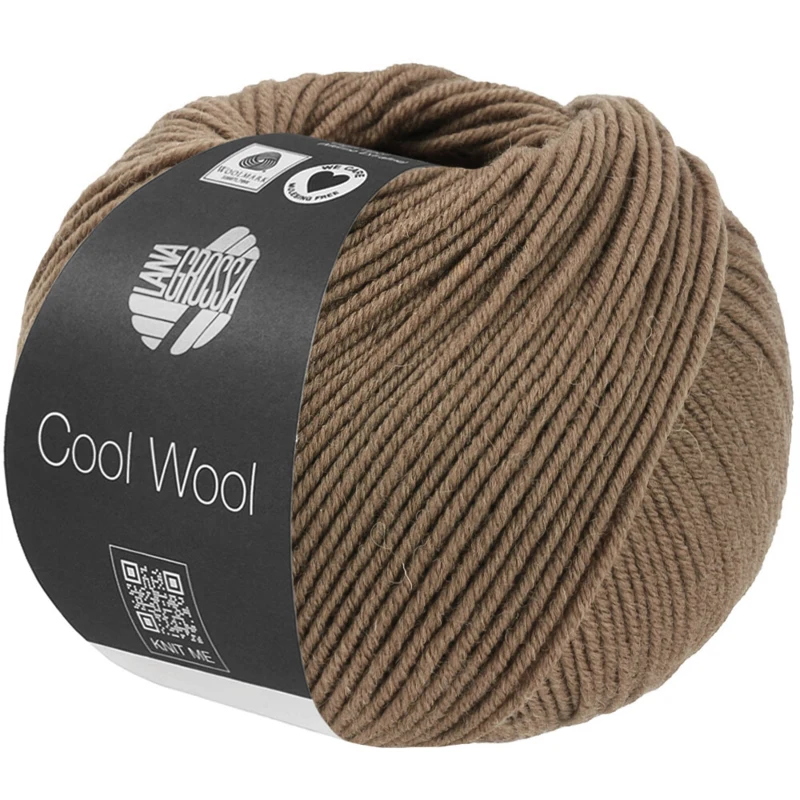 Lana Grossa Cool Wool Mélange 1508 Taupe chiné