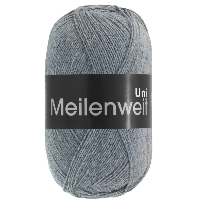 Lana Grossa Meilenweit 100 1399 Jeansblauw