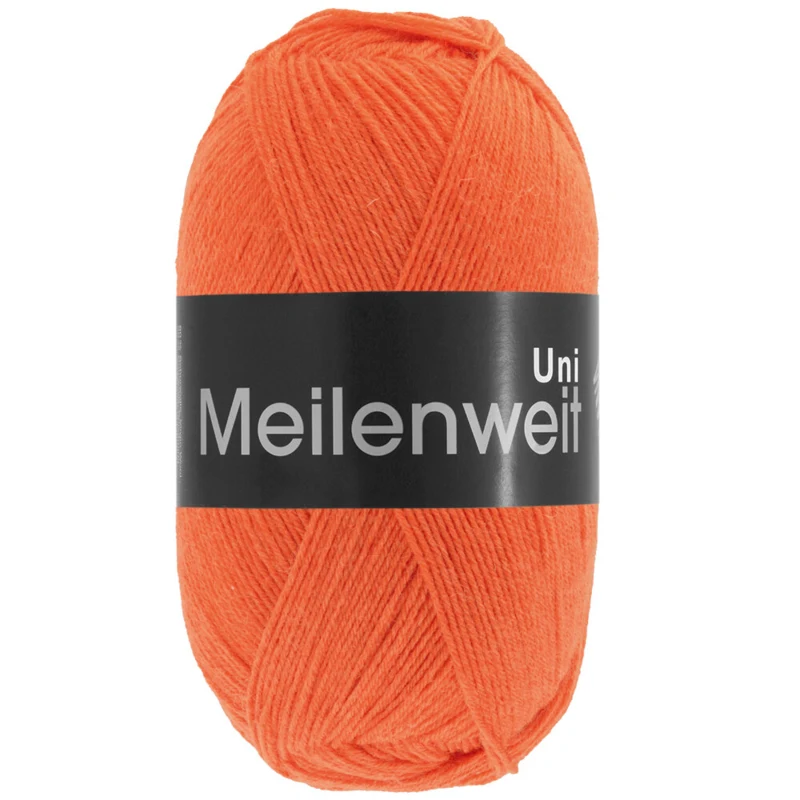 Lana Grossa Meilenweit 100 1396 Pompoenrood