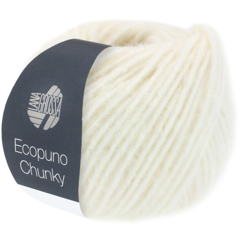 Ecopuno Chunky 111 Blanc cassé