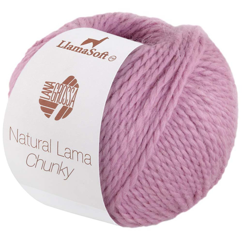 Natural Lama Chunky 02 Rose lilas