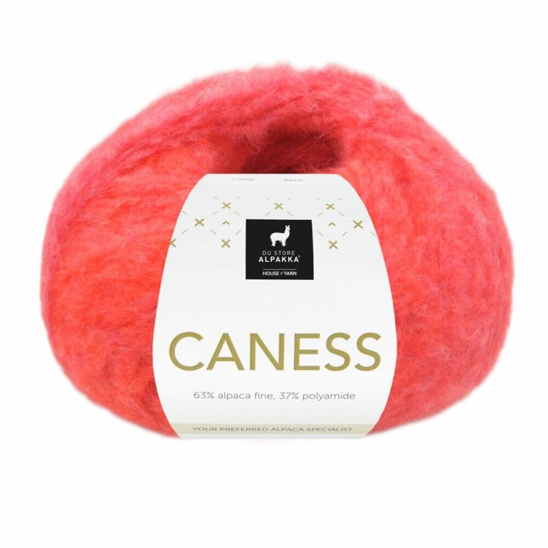 Du Store Alpakka Caness 2509 Framboise béret