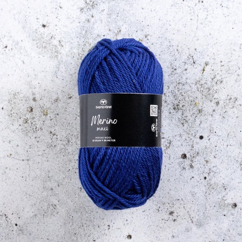 Svarta Fåret Merino Maxi 32 Marque minuit