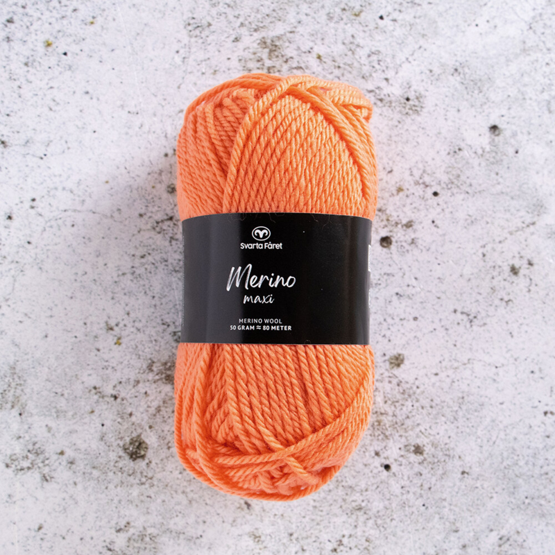 Svarta Fåret Merino Maxi 14 Melon cantaloup