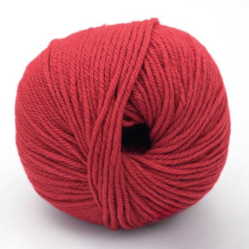 Kremke The Merry Merino 110 GOTS 35 Tomatenrot