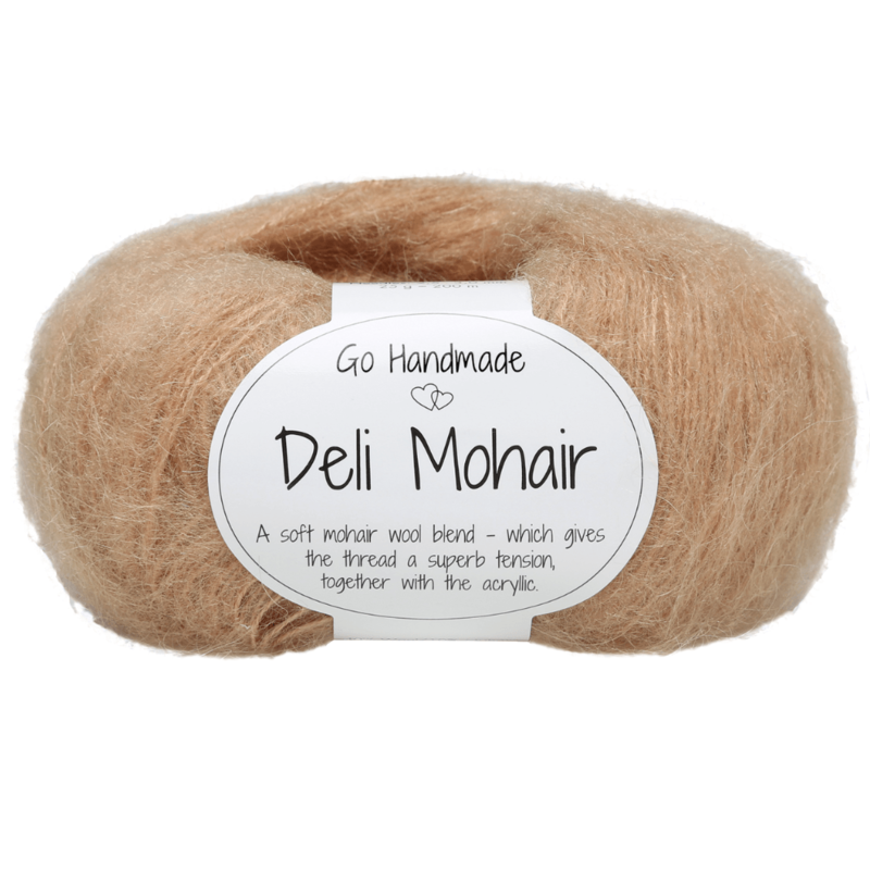 Go Handmade Deli Mohair 86 Cannelle