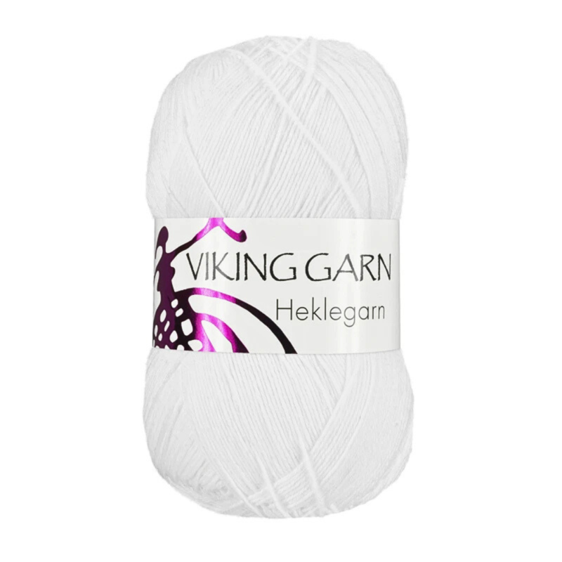 Viking Heklegarn 12/4 800 Blanc