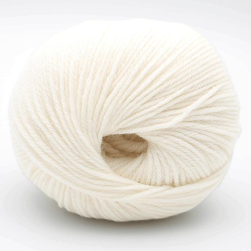 Kremke The Merry Merino 140 GOTS 01 Wool white