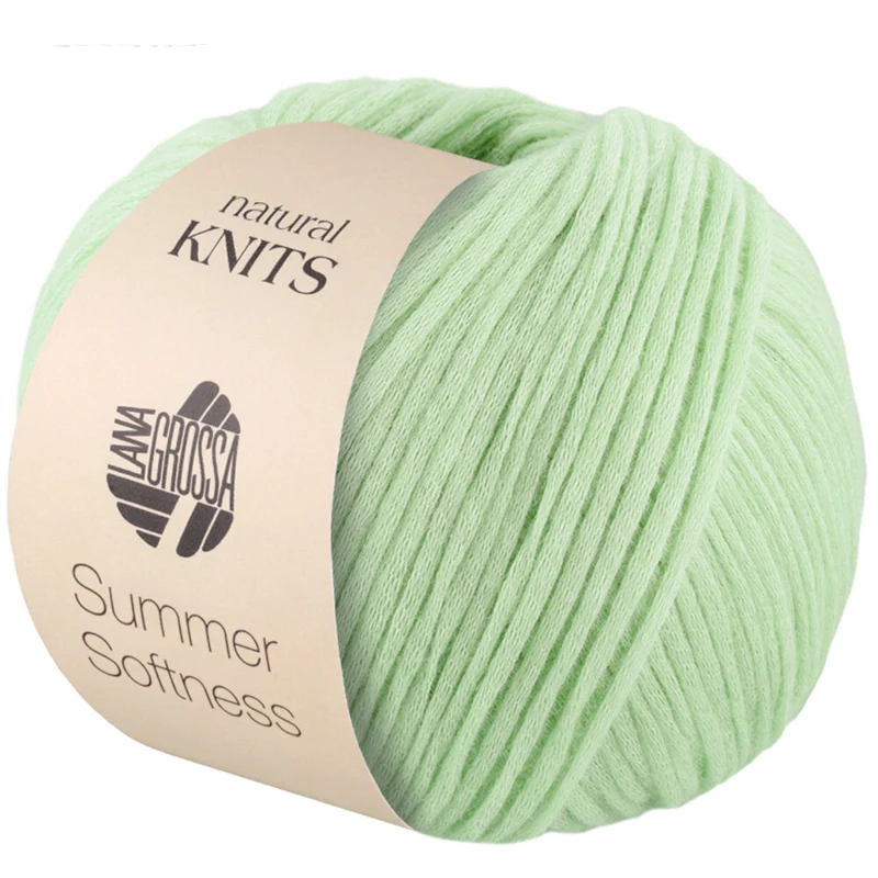 Lana Grossa Summer Softness 23 Vert blanc