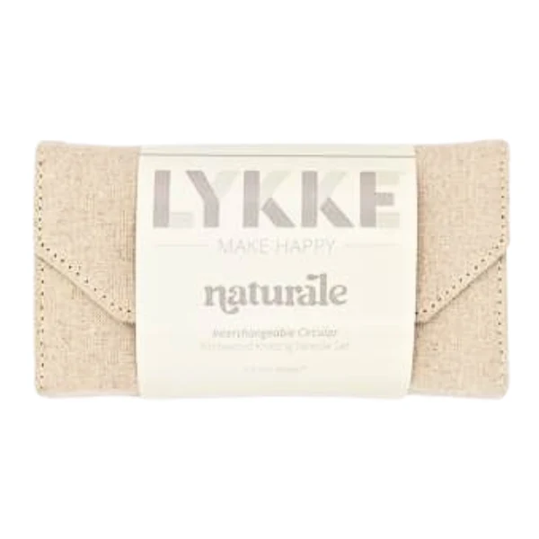 LYKKE Verwisselbare Rondbreinaalden Set Naturale, Beige, 9 cm