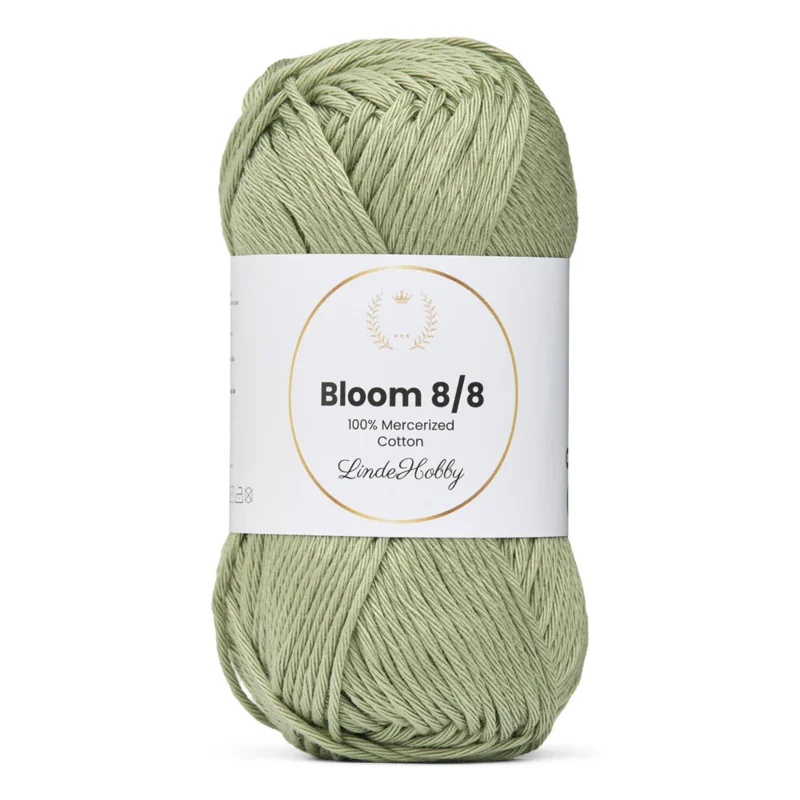LindeHobby Bloom 8/8 Mercerized Cotton 29 Vert sauge