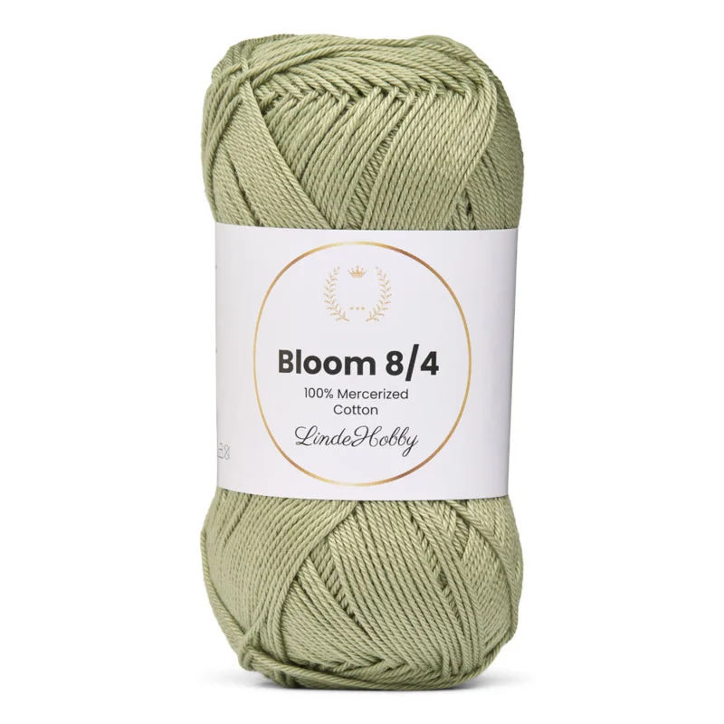LindeHobby Bloom 8/4 Mercerized Cotton 29 Vert sauge