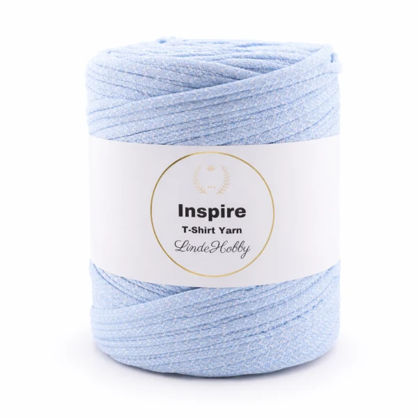 LindeHobby Inspire Print 36 Bleu clair avec chiné blanc