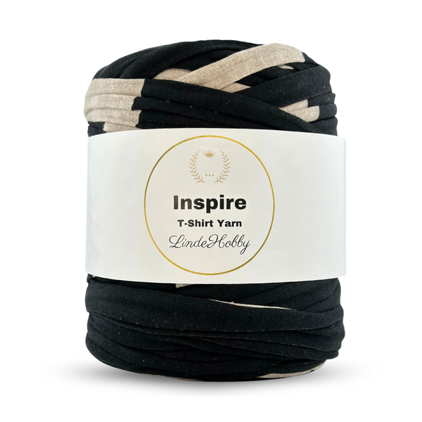 LindeHobby Inspire Print 96 Rayures noires et brunes