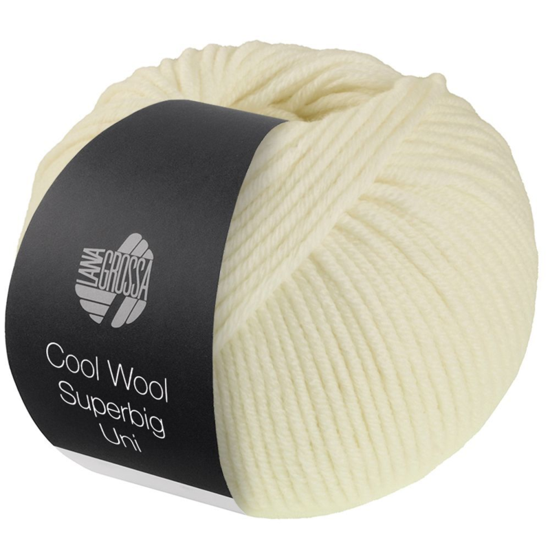 Lana Grossa Cool Wool Superbig 35 Coquille d'œuf