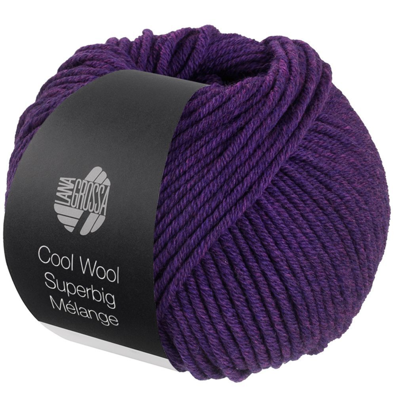 Lana Grossa Cool Wool Superbig 204 Violet chiné