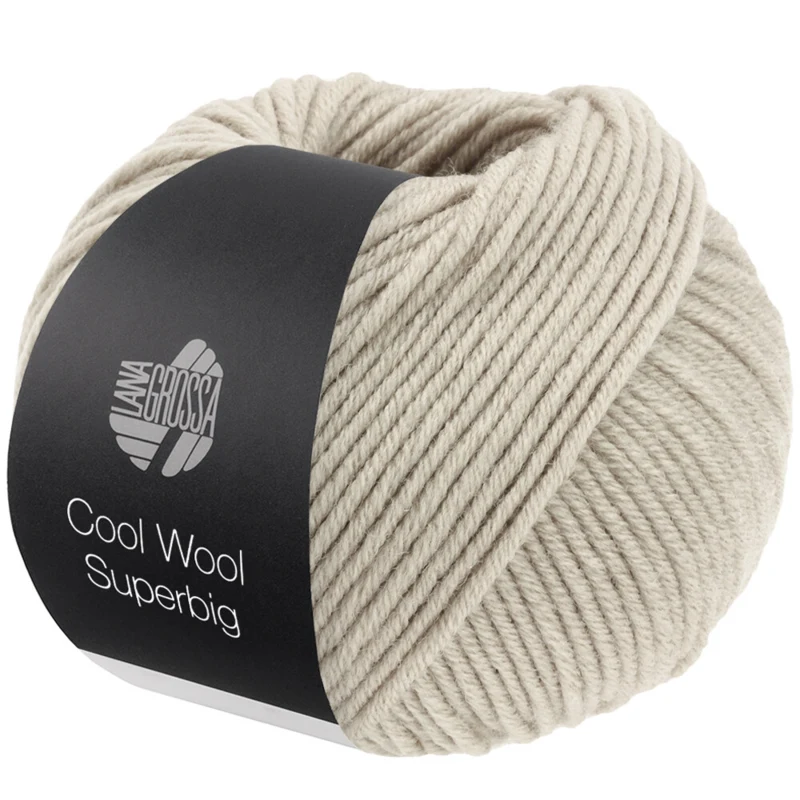 Lana Grossa Cool Wool Superbig 51 Gris argenté