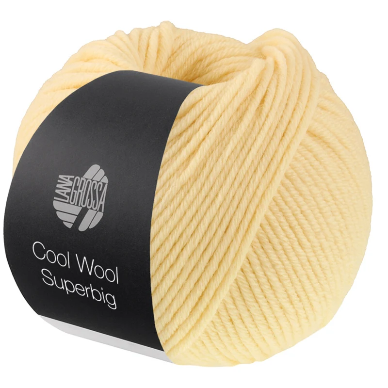 Lana Grossa Cool Wool Superbig 49 Jaune pâle