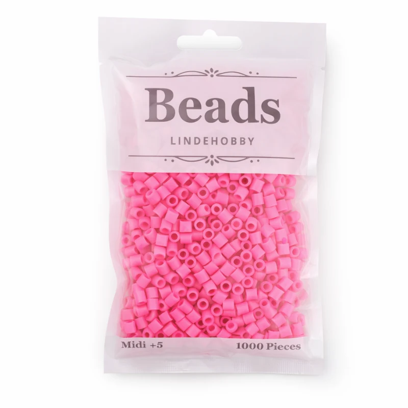 LindeHobby Beads 06 Rose framboise
