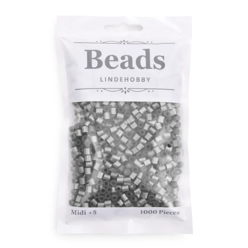 LindeHobby Beads 42 Argent métallique