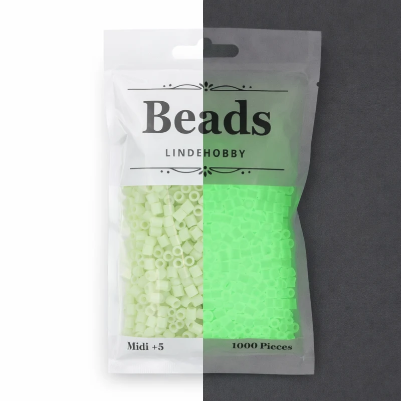 LindeHobby Beads Glow 06 Vert