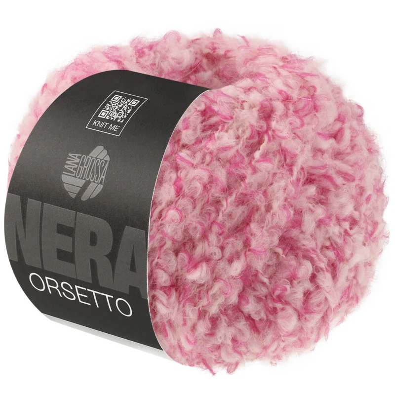 Lana Grossa Orsetto 101 Felroze/Ruwwit