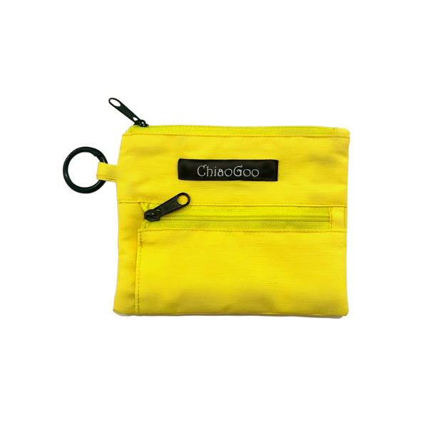 ChiaoGoo Pochette Accessoires, Jaune, 12x9.5 cm