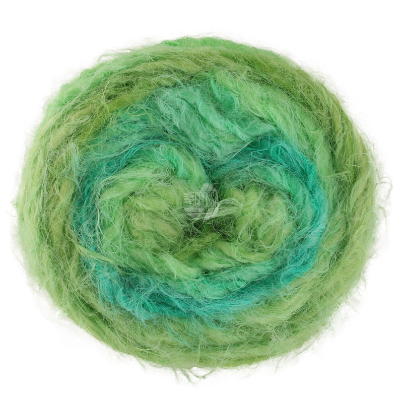 Lana Grossa Basta Mista 103 Vert mai/Citron/Kiwi/Vert pomme