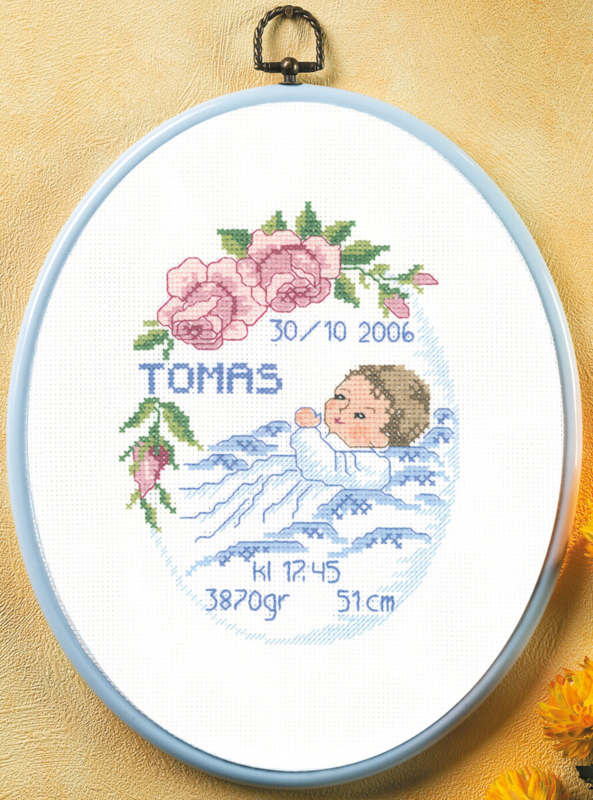 Kit de Broderie Tomas 20 x 26 cm m/5958/03