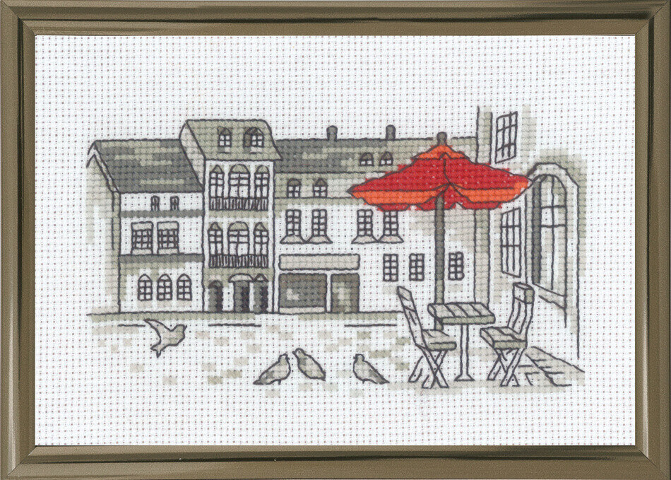 Kit de Broderie Parasol R5794 15x10 cm