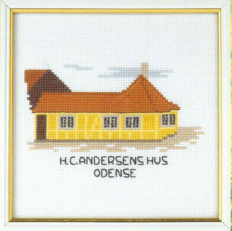 Kit de broderie Maison de H.C. Andersen 15 x 15 cm