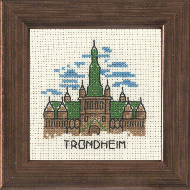 Borduurpakket Trondheim 10 x 10 cm R5370