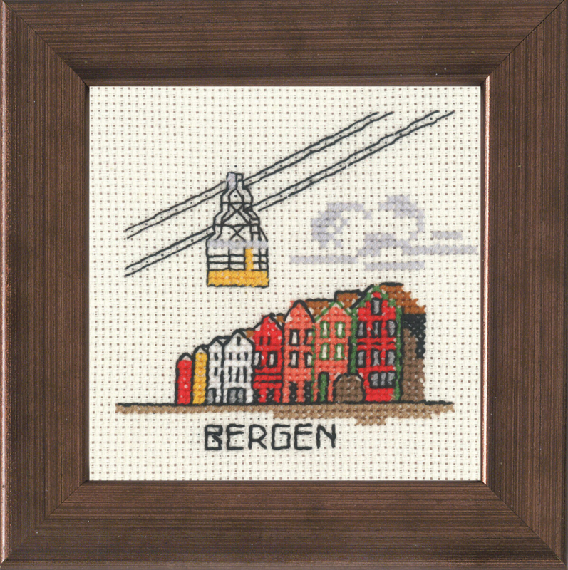 Kit de broderie Bergen 10 x 10 cm R5370