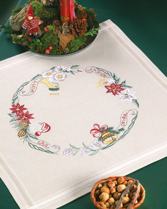 Kit de Broderie Avent 80 x 80 cm