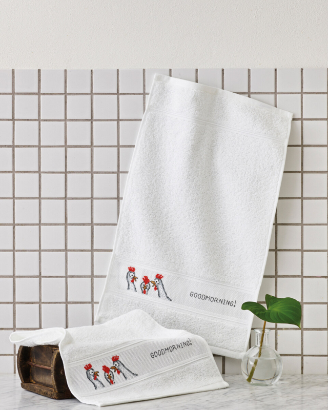 Kit de broderie Goodmorning 30 x 50 cm