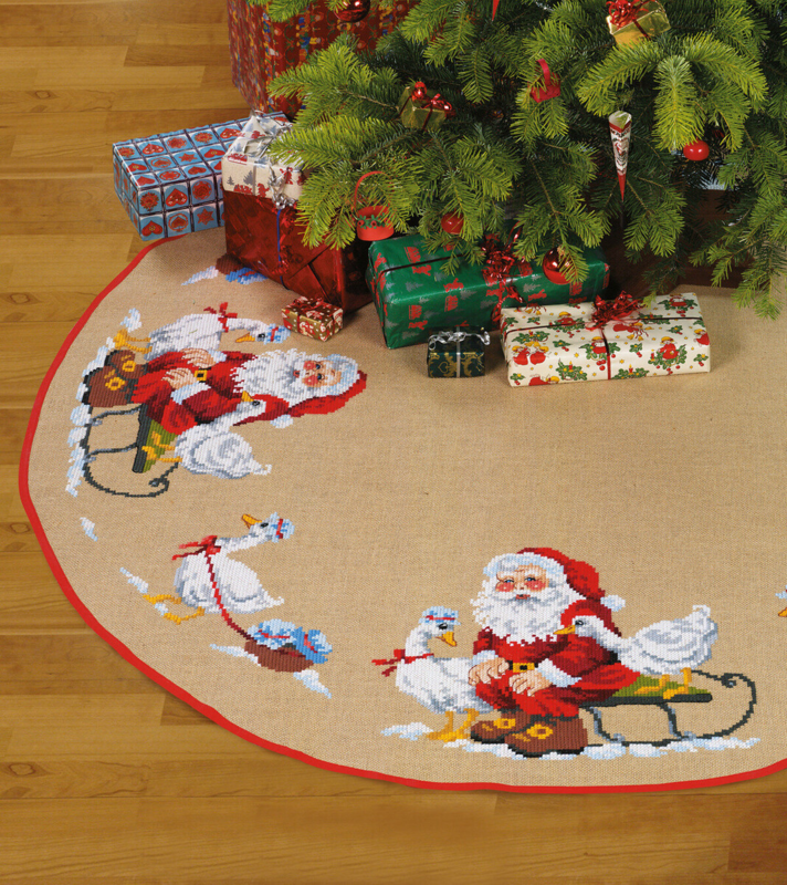Kit de Broderie Maxi Lutin / Oies Ø 170cm
