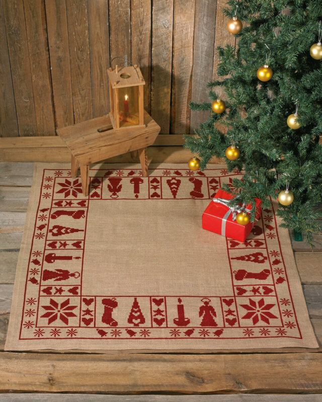 Kit de Broderie Esprit de Noël 122 x 122 cm