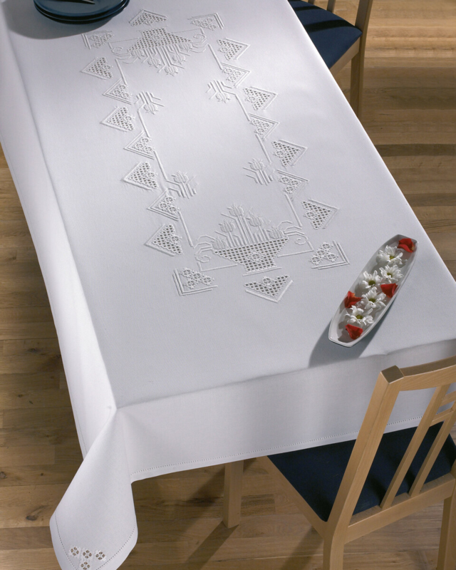 Borduurpakket Hardanger 138 x 210 cm