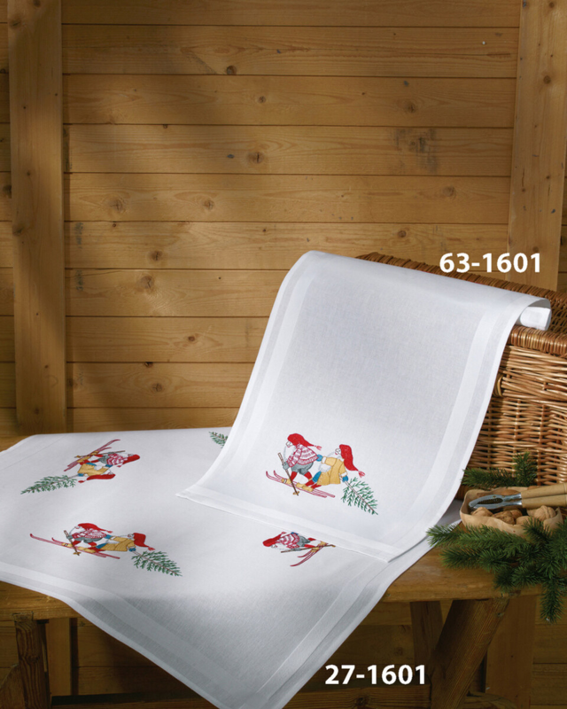 Borduurselkit Hier komt de boom 40 x 80 cm