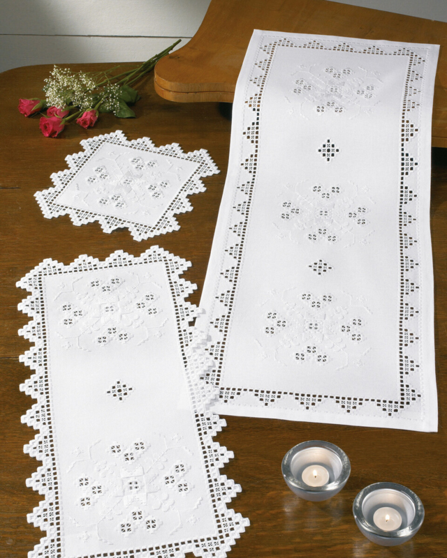 Kit de broderie Hardanger 31 x 71 cm