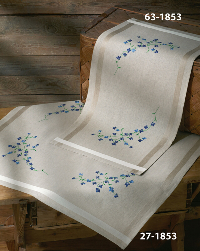 Kit de Broderie Lobelia 40 x 80 cm