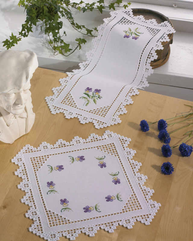 Kit de Broderie Hardanger 28 x 68 cm