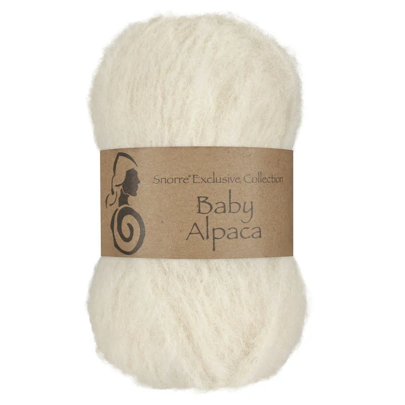 Viking Snorre Baby Alpaca 302 Blanc naturel