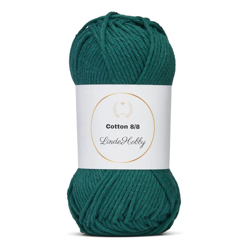 LindeHobby Cotton 8/8 – Autumn Glow, 10 pelotes 062 Bosco