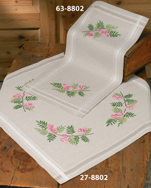 Borduurpakket Lijsterbes 40 x 80 cm