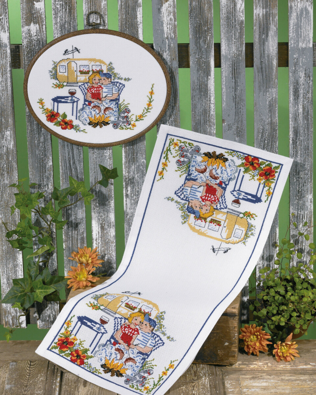 Kit de Broderie Fête de Saucisses 26 x 60 cm