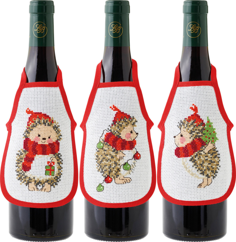 Borduurpakket Egel 10 x 15 cm