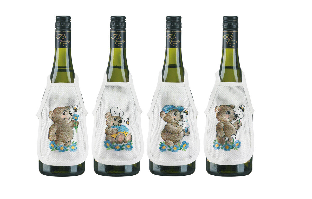 Borduurpakket Jongen Beertjes 10 x 15 cm