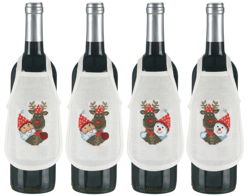 Borduurpakket Rudolf 10 x 15 cm