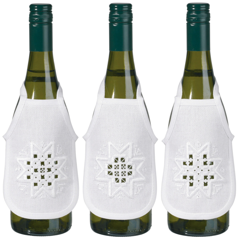 Borduurpakket Hardanger ster 3 st 10 x 15 cm